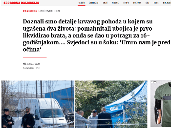 Ploče: Ubio brata. Susjedovog sina likvidirao iz bijesa