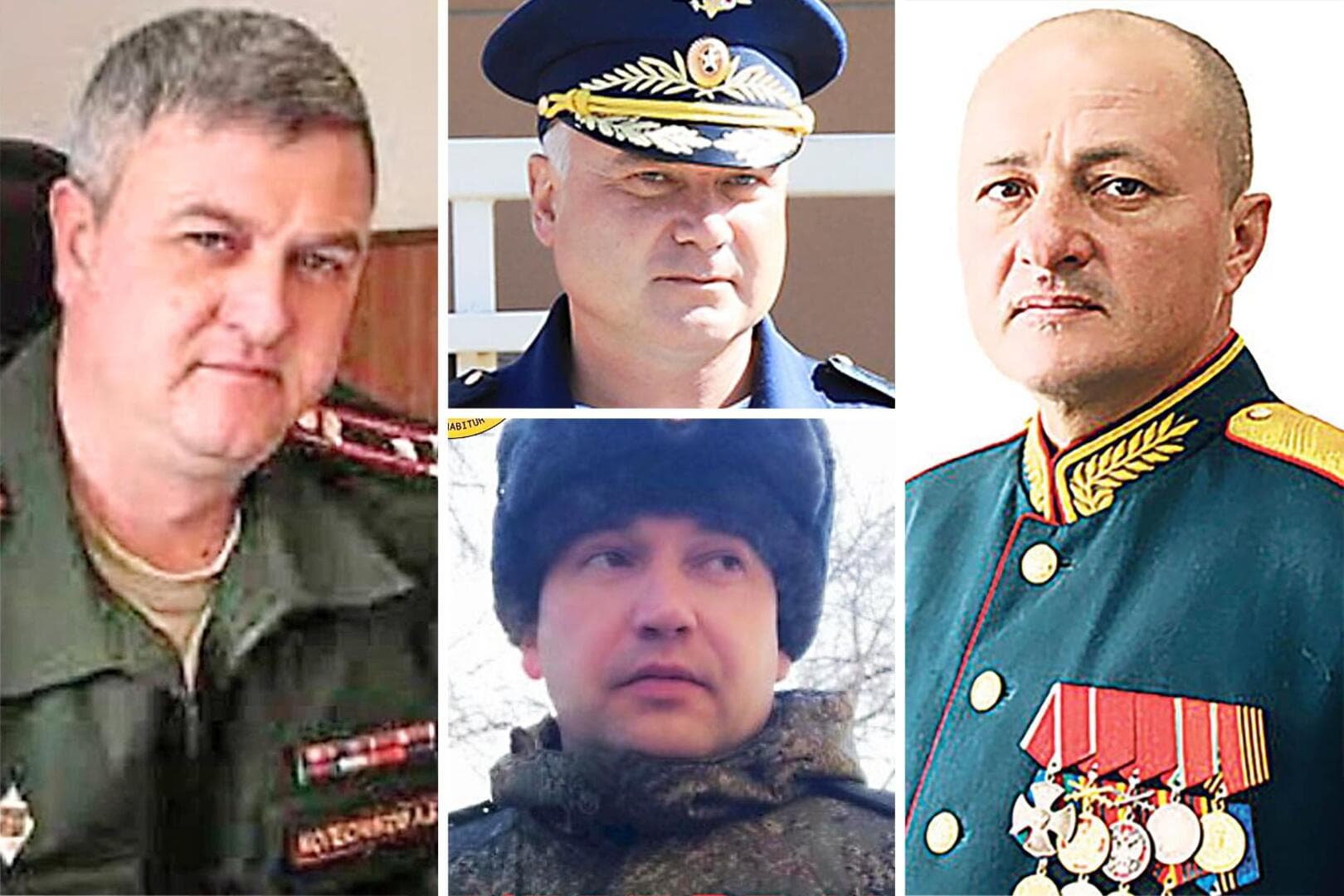 Ruski generali kao glineni golubovi - slika 1