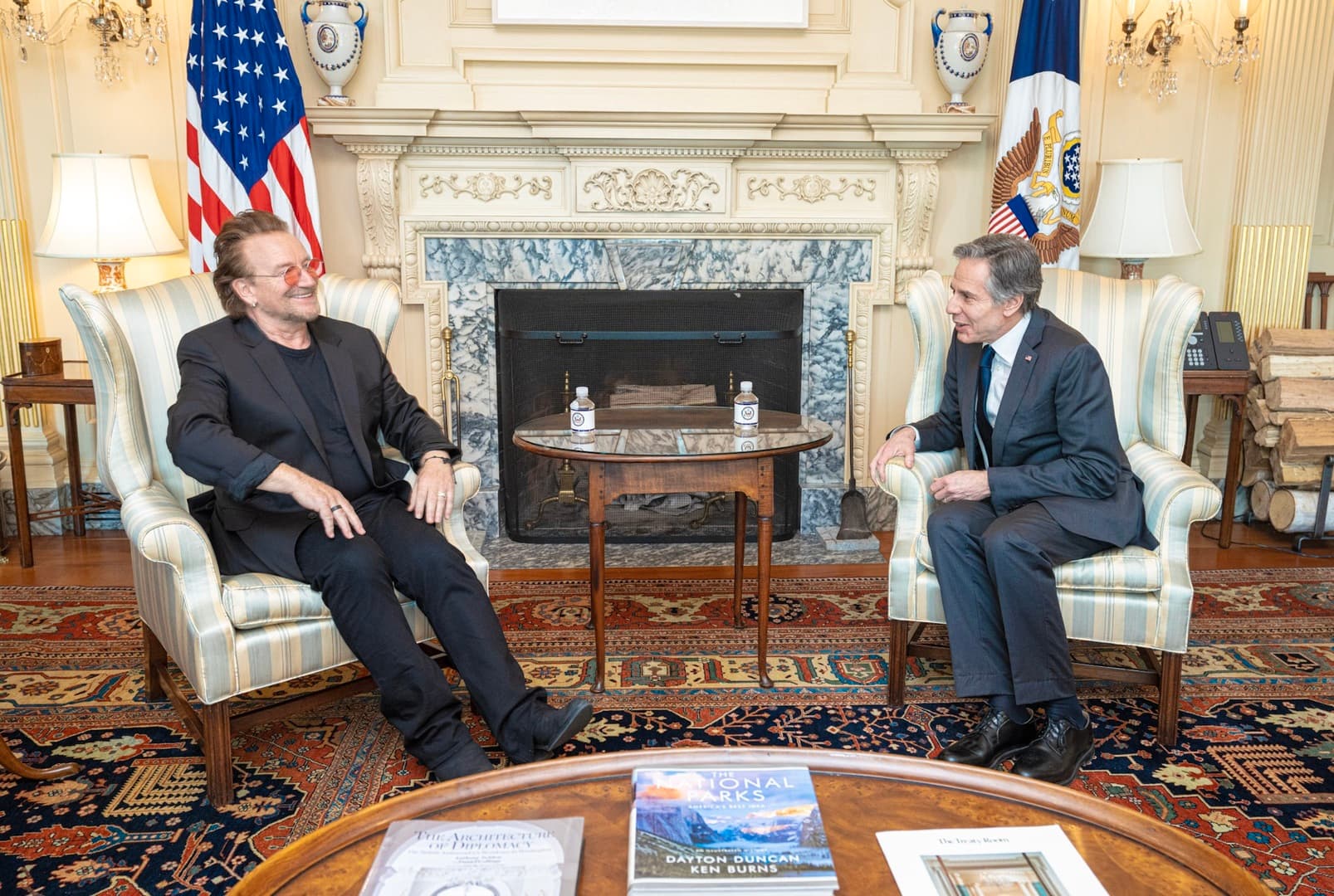 Bono Vox u State Departmentu - slika 1