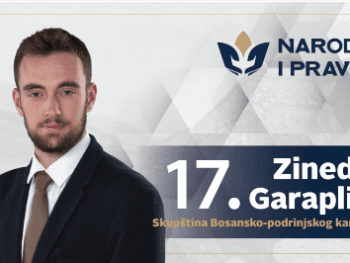 Zinedin Garaplija: Mladi su sposobni nositi se s izazovima. Dokazat ću!