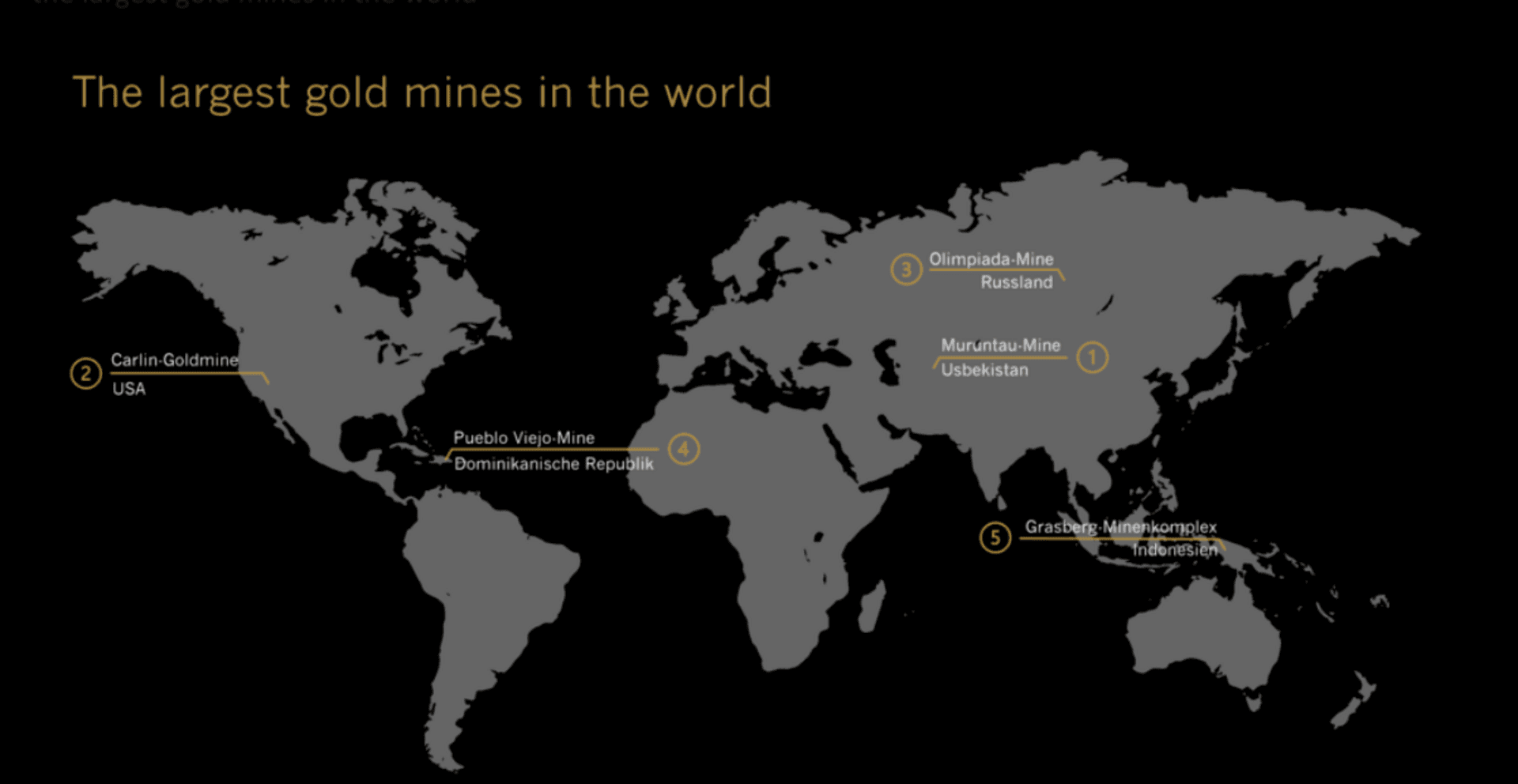 Gdje se nalaze najveći rudnici zlata? - slika 1