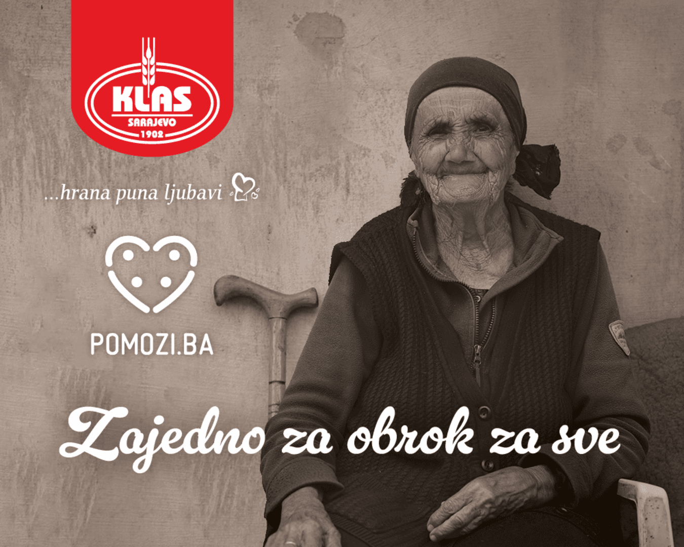 Klas i Pomozi.ba pokreću društveno odgovornu kampanju "Zajedno za obrok za sve" - slika 1