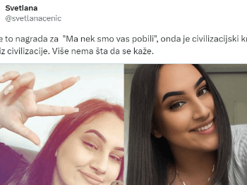 Cenić: "Ako je to nagrada za  "Ma nek smo vas pobili", onda je civilizacijski krah"