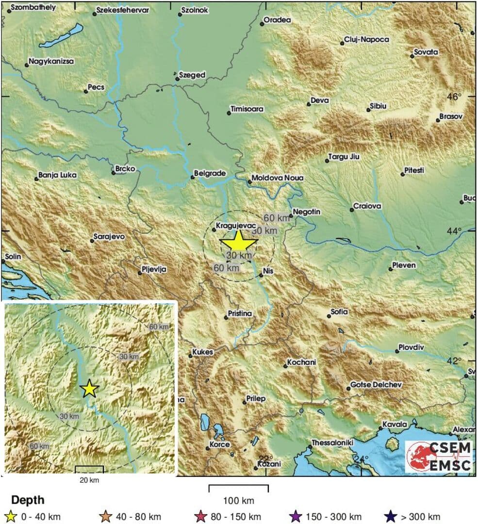 Srbiju ne tresu samo demonstracije. Trese se i tlo! - slika 1