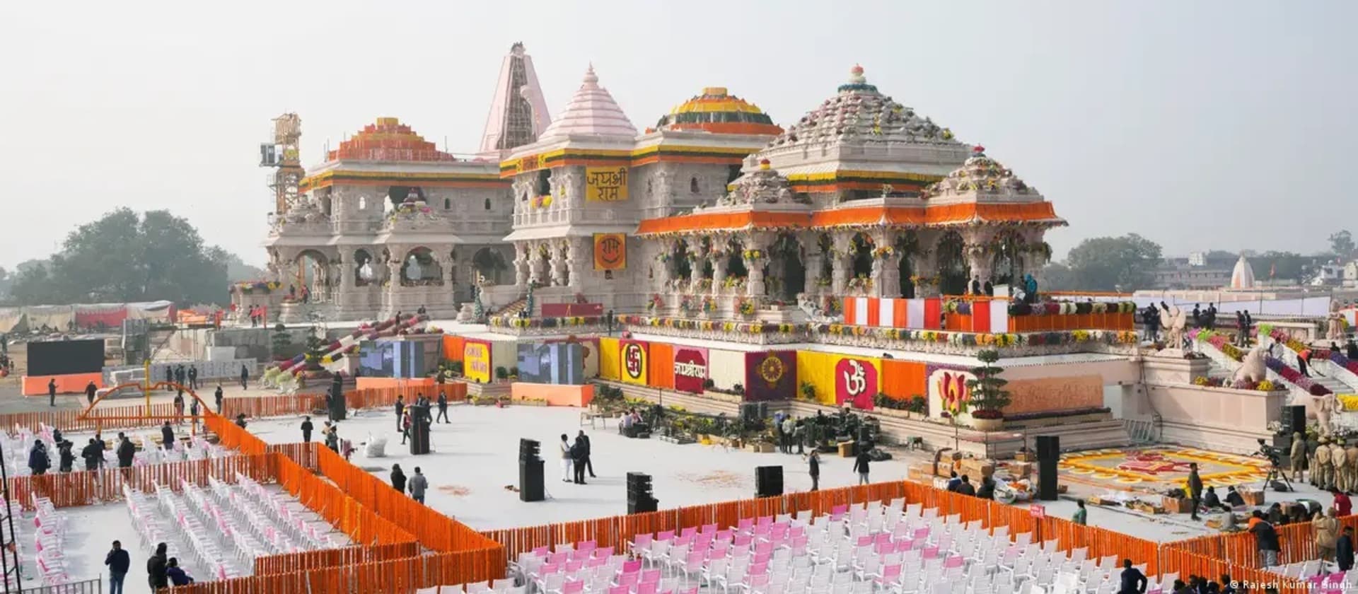 Indijski premijer otvorio hram sagrađen na temeljima srušene džamije - slika 1