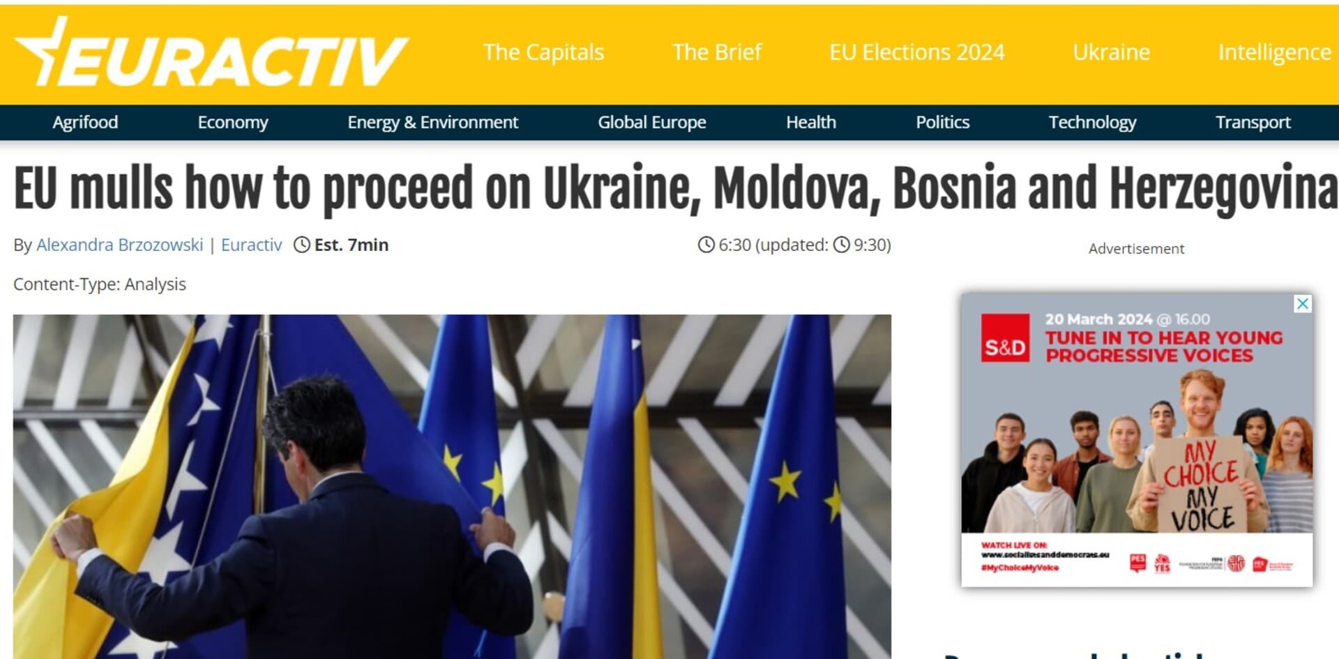 Evropsko vijeće sutra šalje muštuluk Bosni i Hercegovini - slika 1