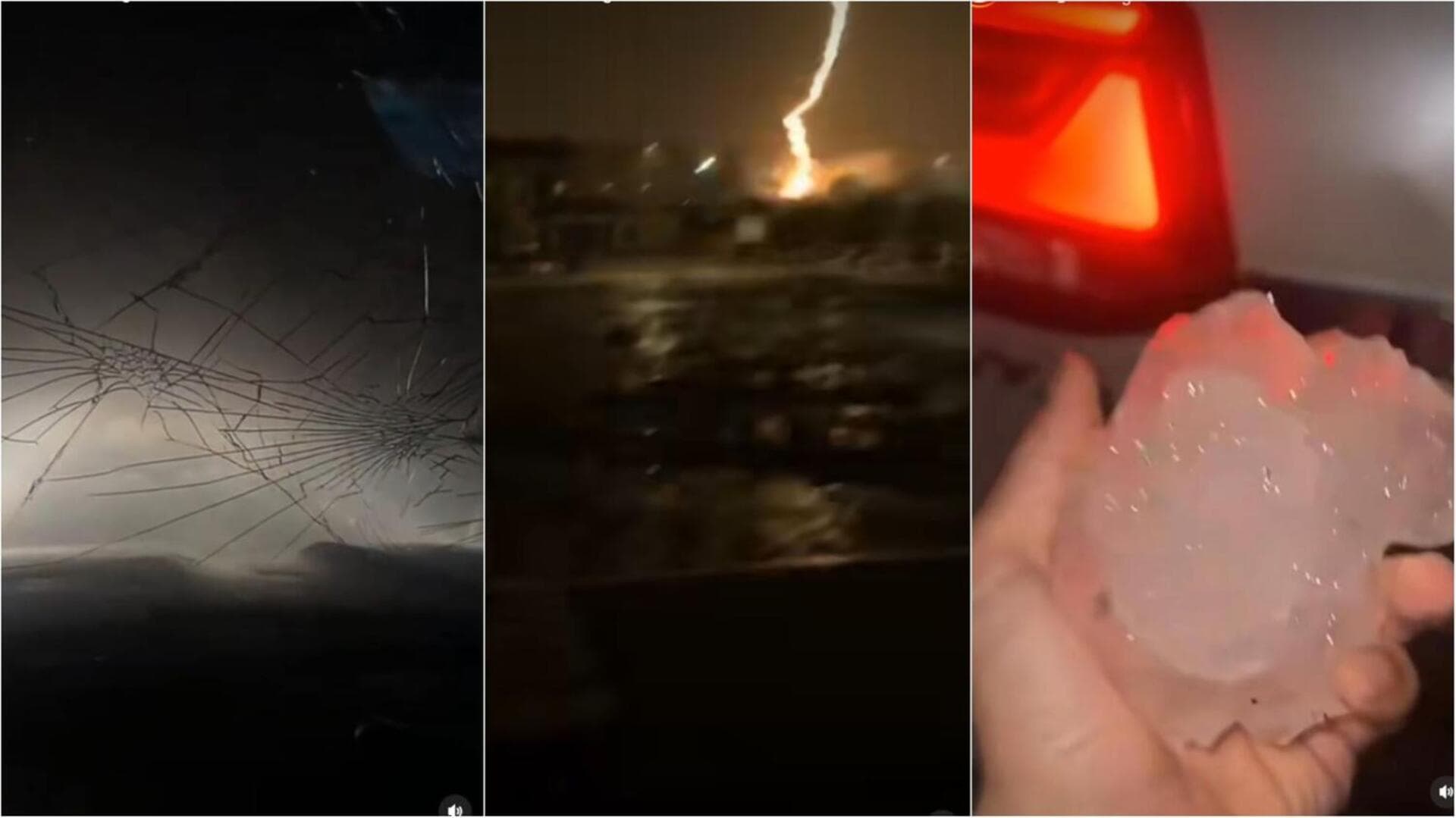 Snažno nevrijeme pogodilo Emirate. Padao grad veličine pesnice - slika 1