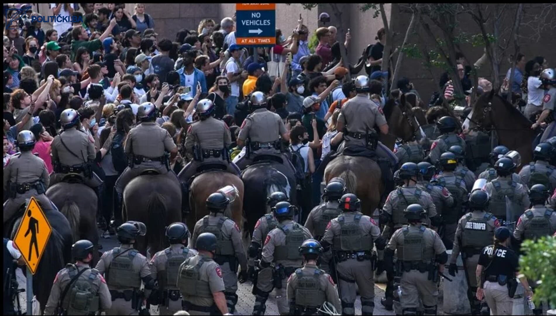 Masovne propalestinske studentske demonstracije potresaju SAD - slika 5