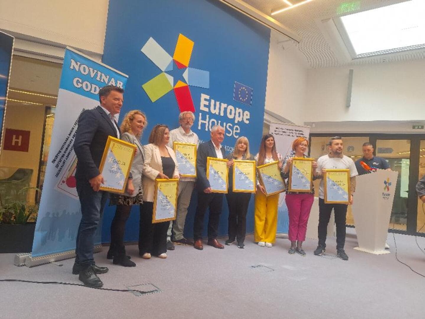 Društvo novinara BiH dodijelilo nagrade za 2023 - slika 1