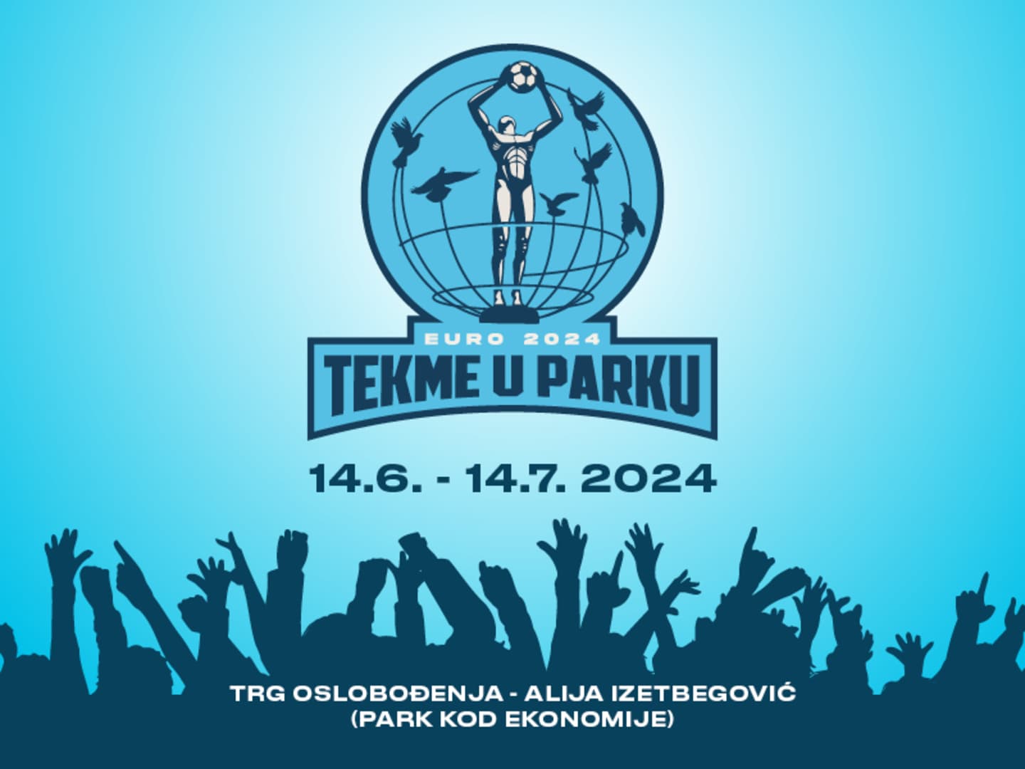 Euro 2024 dolazi u centar Sarajeva, 14.6. počinju “Tekme u Parku”    - slika 1