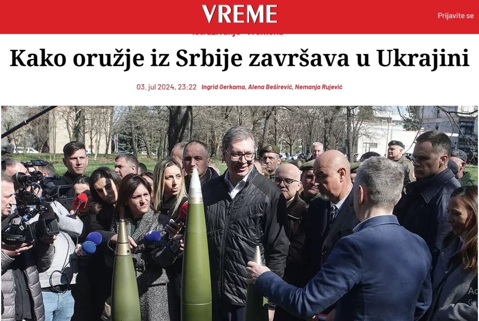 Kako oružje iz Srbije završava u Ukrajini - slika 1