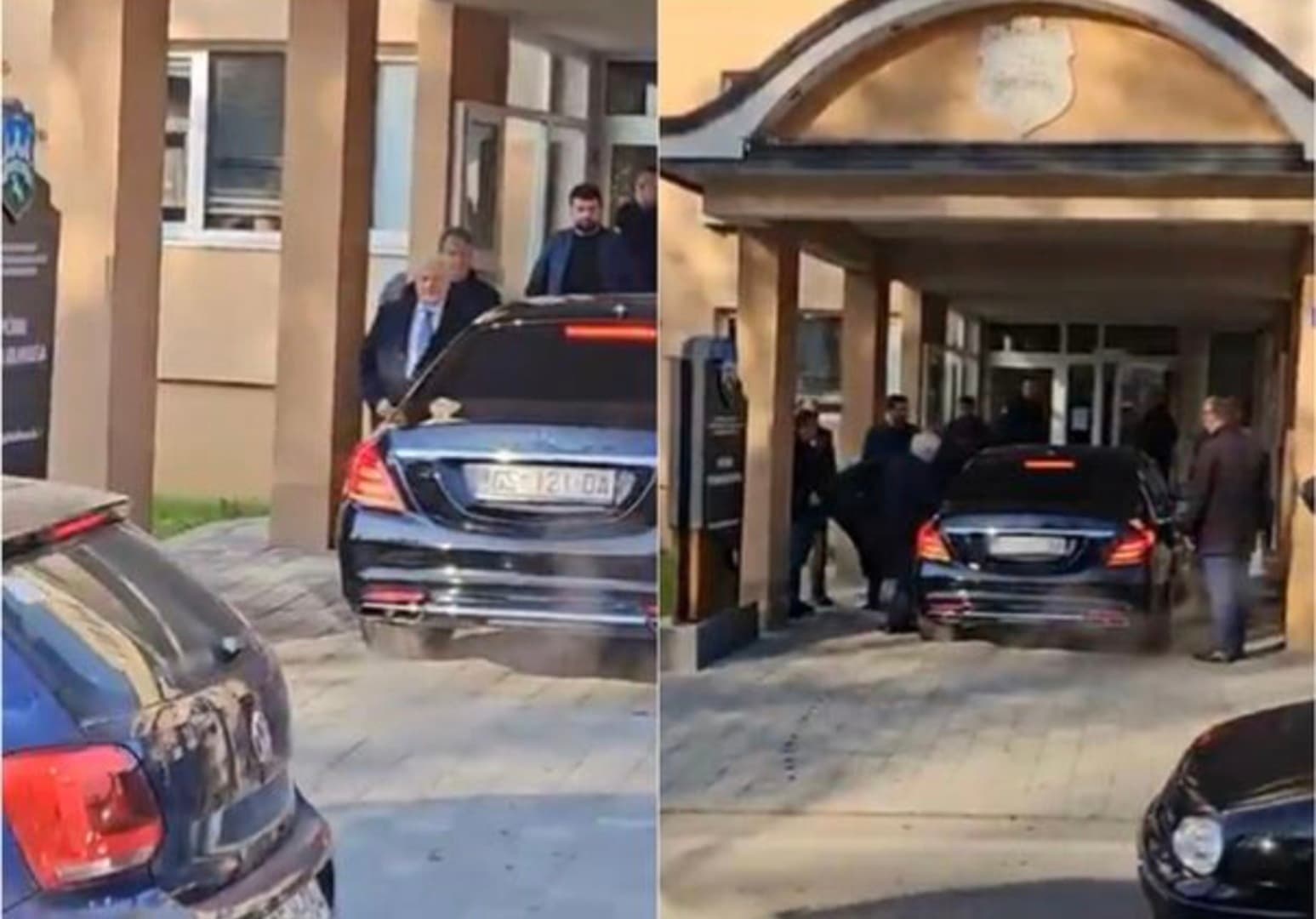 Ratni zločinac Fikret Abdić napustio zgradu Općine Velika Kladuša - slika 1