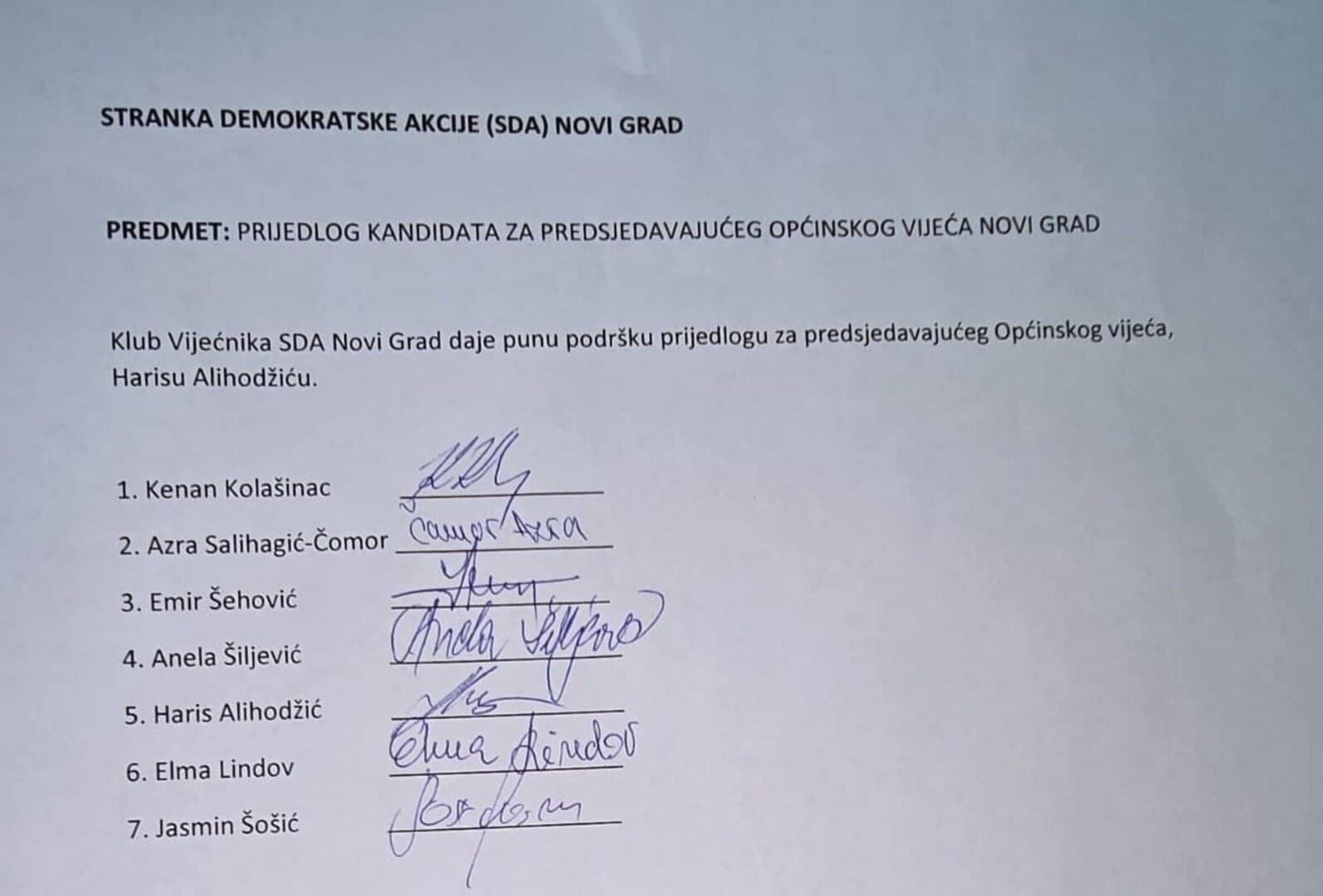 Sve veća svađa između SDA i  S BiH u Novom Gradu - slika 1