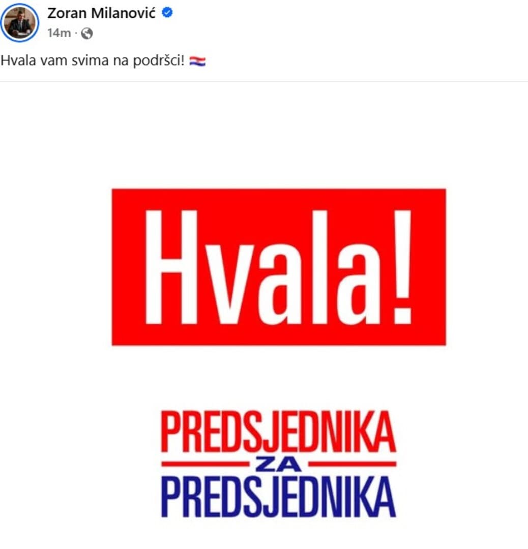 Oglasio se Zoran Milanović - slika 1