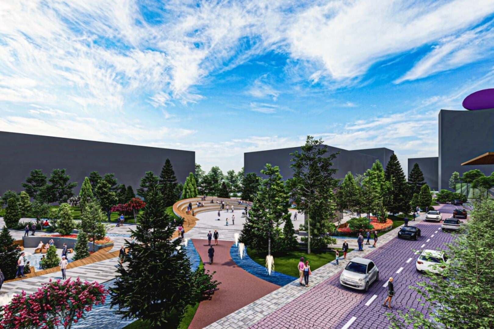 Pogledajte kako bi trebao izgledati multifunkcionalni trg s parkom oko WTC-a u Sarajevu - slika 3