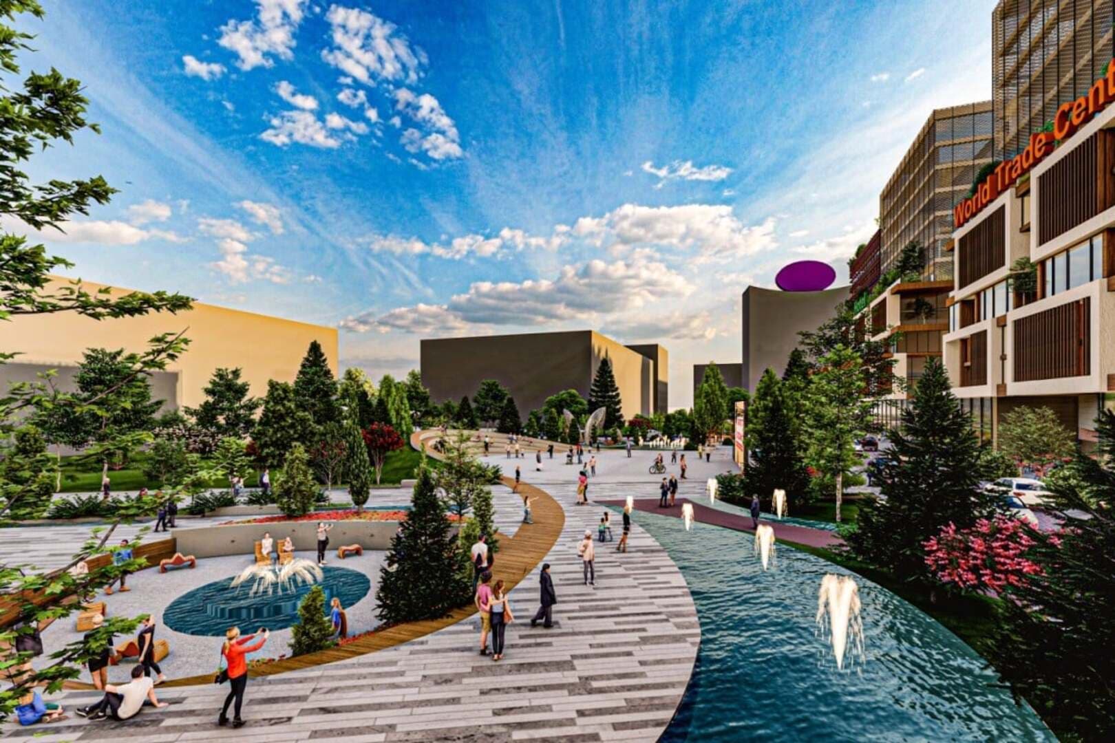 Pogledajte kako bi trebao izgledati multifunkcionalni trg s parkom oko WTC-a u Sarajevu - slika 8