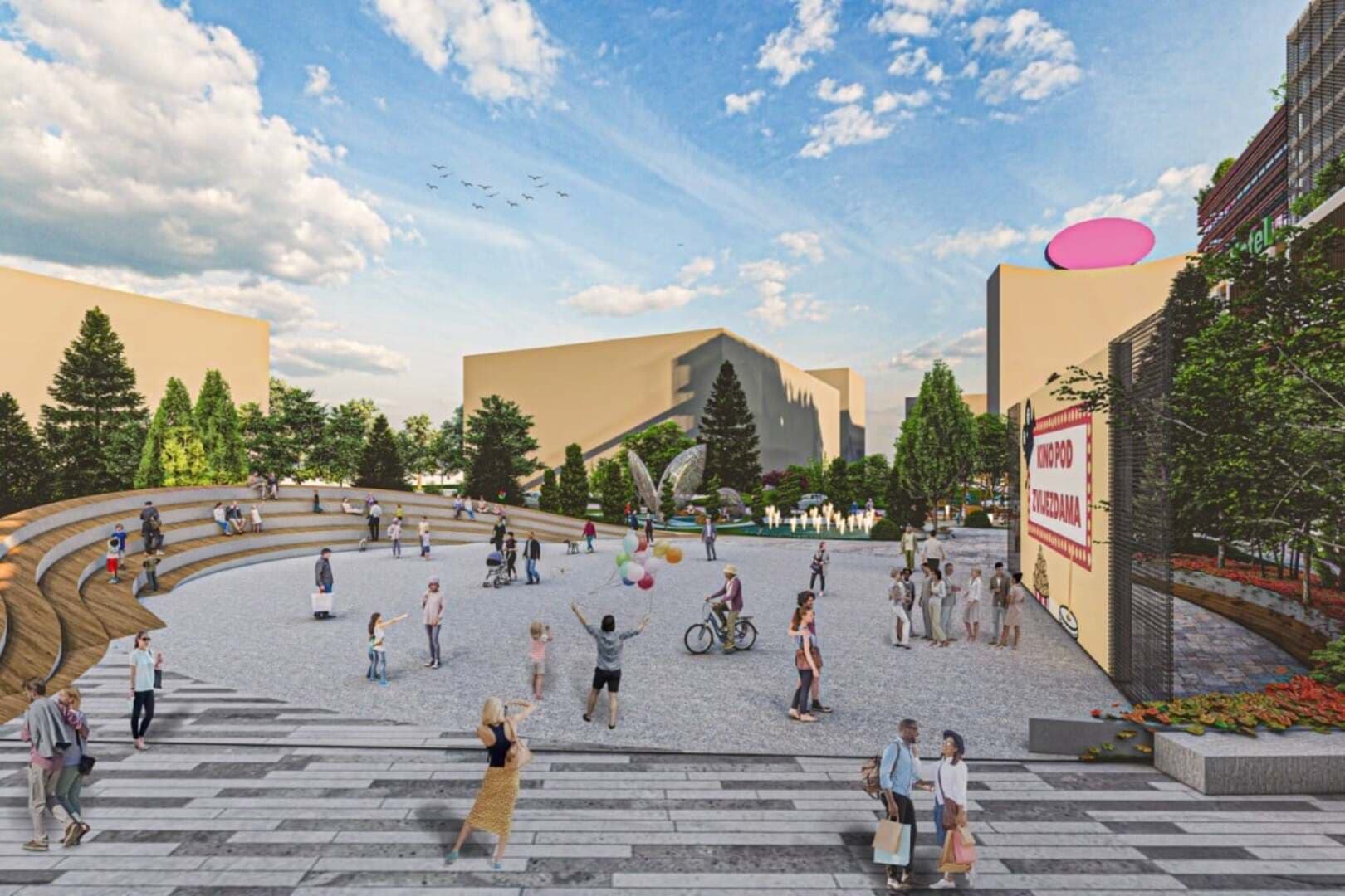 Pogledajte kako bi trebao izgledati multifunkcionalni trg s parkom oko WTC-a u Sarajevu - slika 4