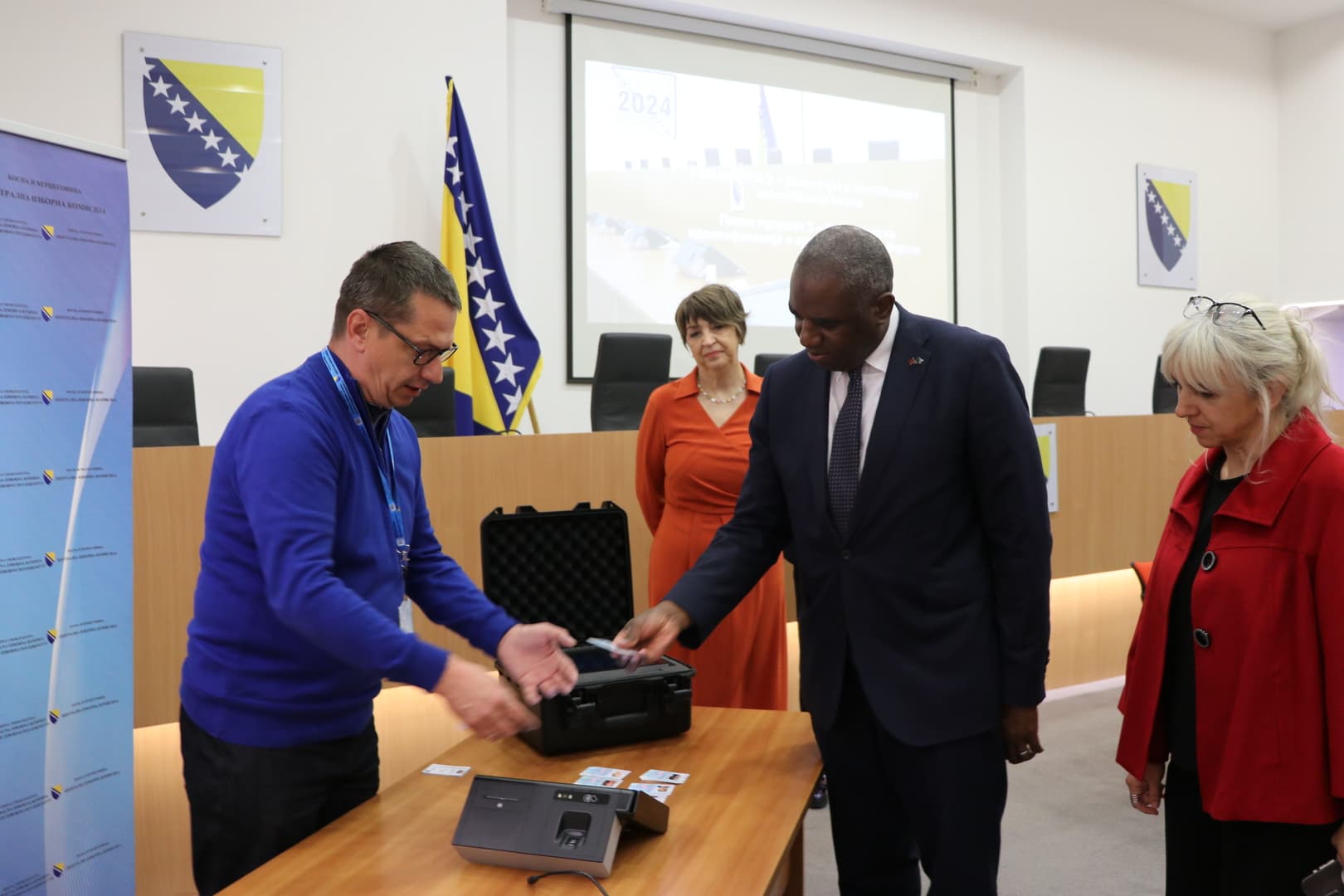 Lammy posjetio CIK: Razgovarano i o skenerima - slika 1