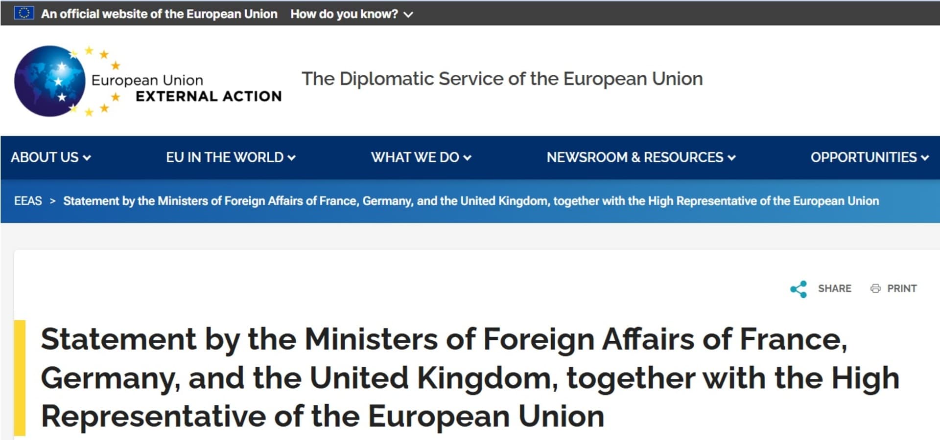 E3 ministri i EU predstavnik razgovarali s iranskim šefom diplomatije o sukobu s Izraelom - slika 1