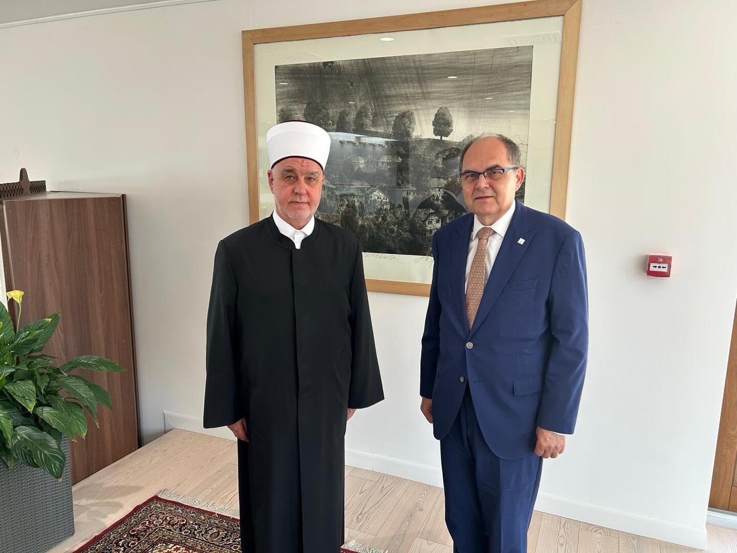 Reis Kavazović razgovarao sa Schmidtom - slika 1