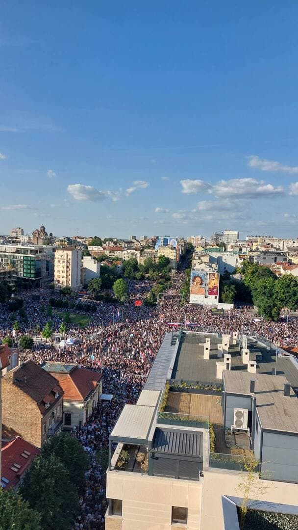 Novi studentski protest u Beogradu: Blokade u centru grada i jasni zahtjevi Vučiću - slika 1