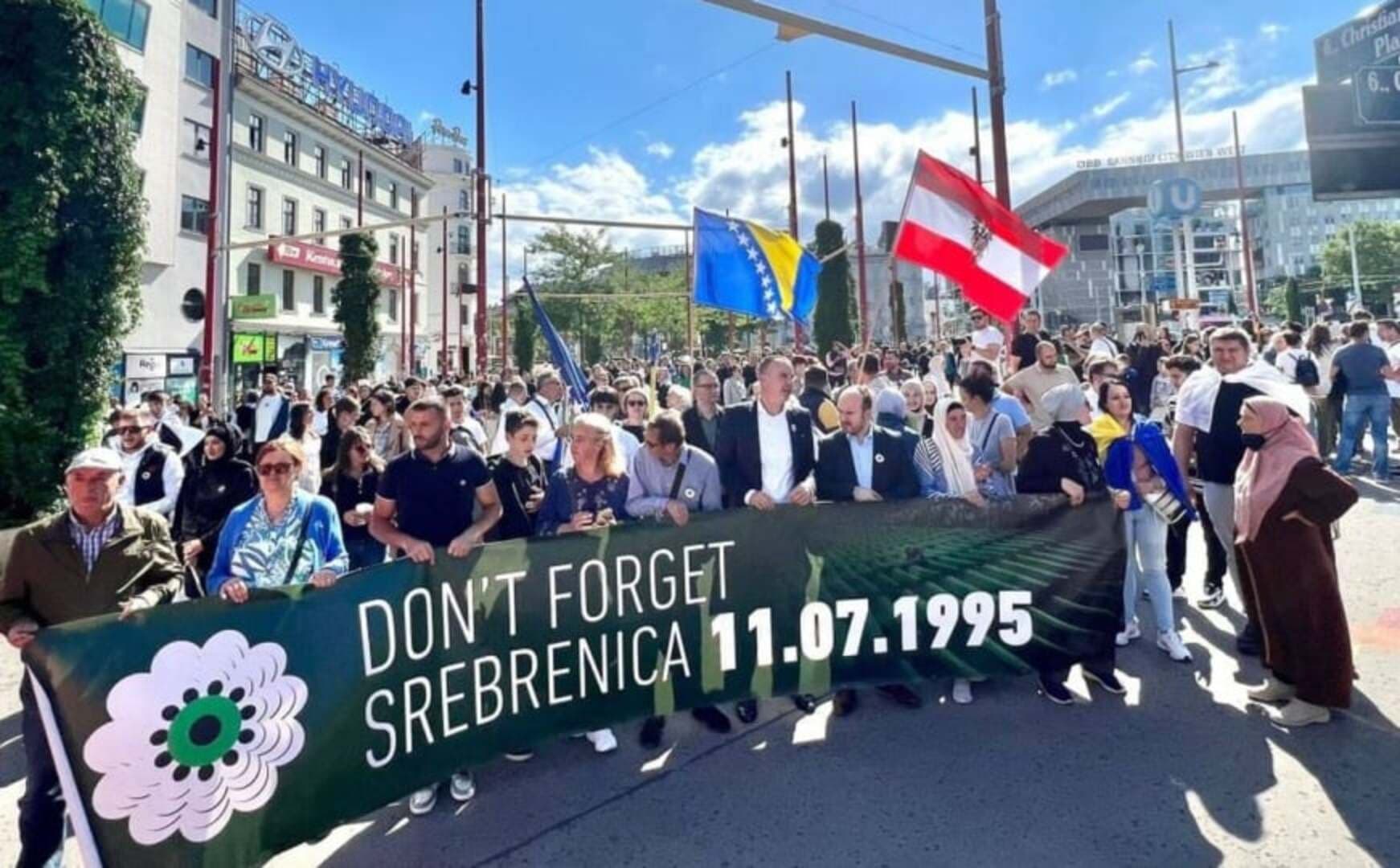Tri decenije od genocida u Srebrenici: Marš mira i u Beču - slika 1