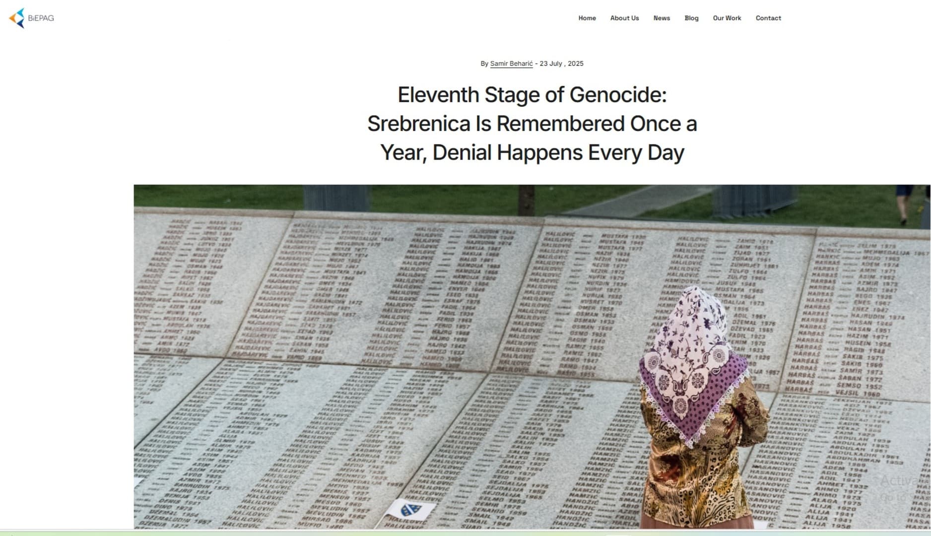 Poricanje kao strategija: U BiH se odvija posljednja faza genocida - slika 1