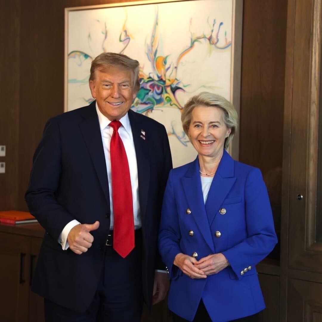 Von der Leyen i Trump u nedjelju razgovaraju o trgovinskom sporazumu - slika 1
