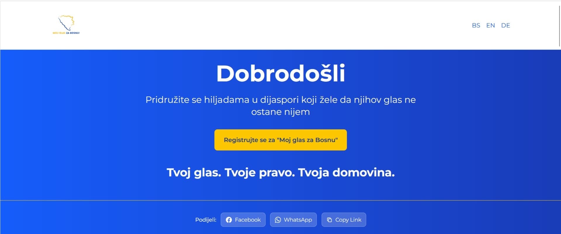 Dijaspora krenula u kampanju registracije birača za izbore - slika 1