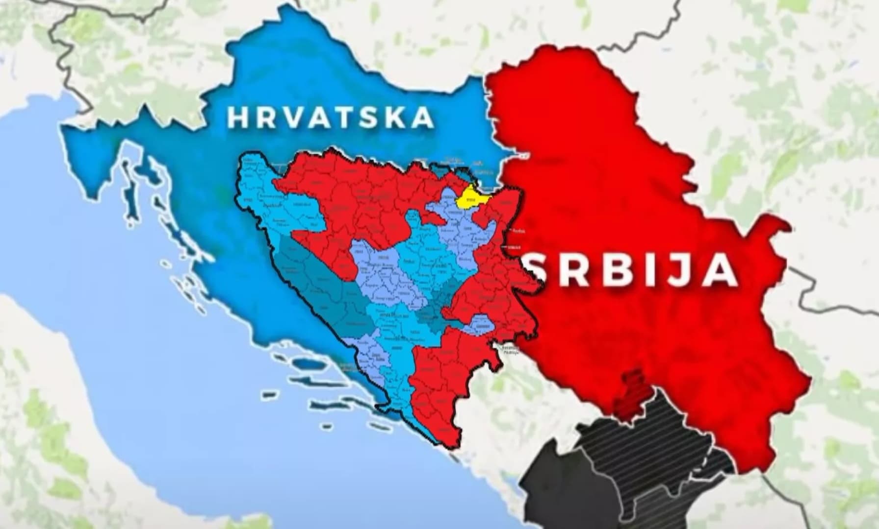 Konsocijacija kao legalizacija posljedica agresija, UZP-a i genocida - slika 1