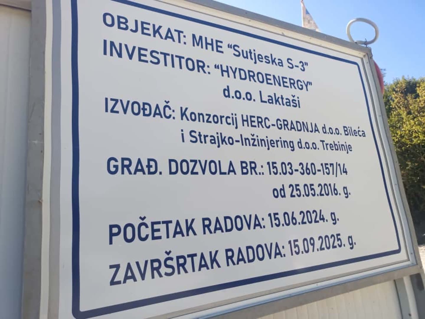 Radovi na mHE „Sutjeska S-3“ u Nacionalnom parku Sutjeska uprkos isteklom roku - slika 7