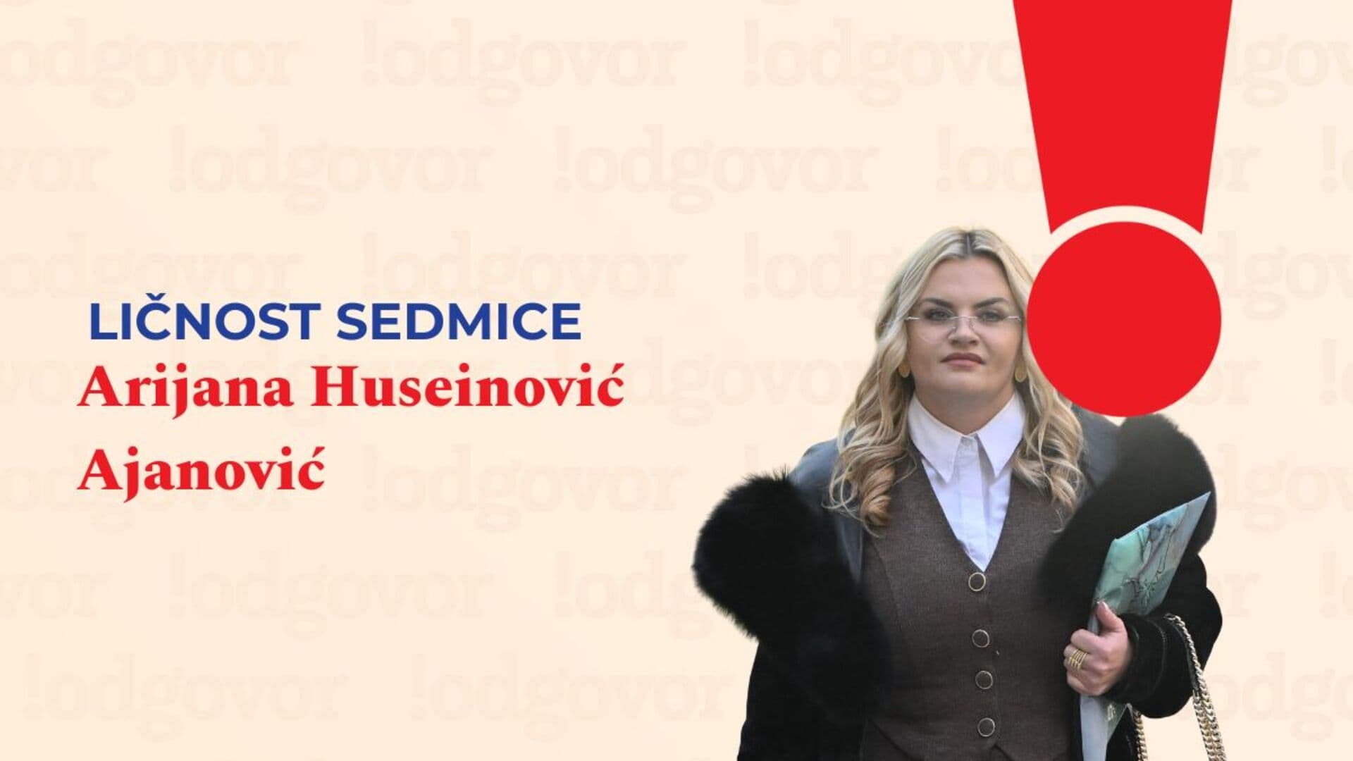 Arijana Huseinović Ajanović: Nikšićev bedel pred sudom - slika 1