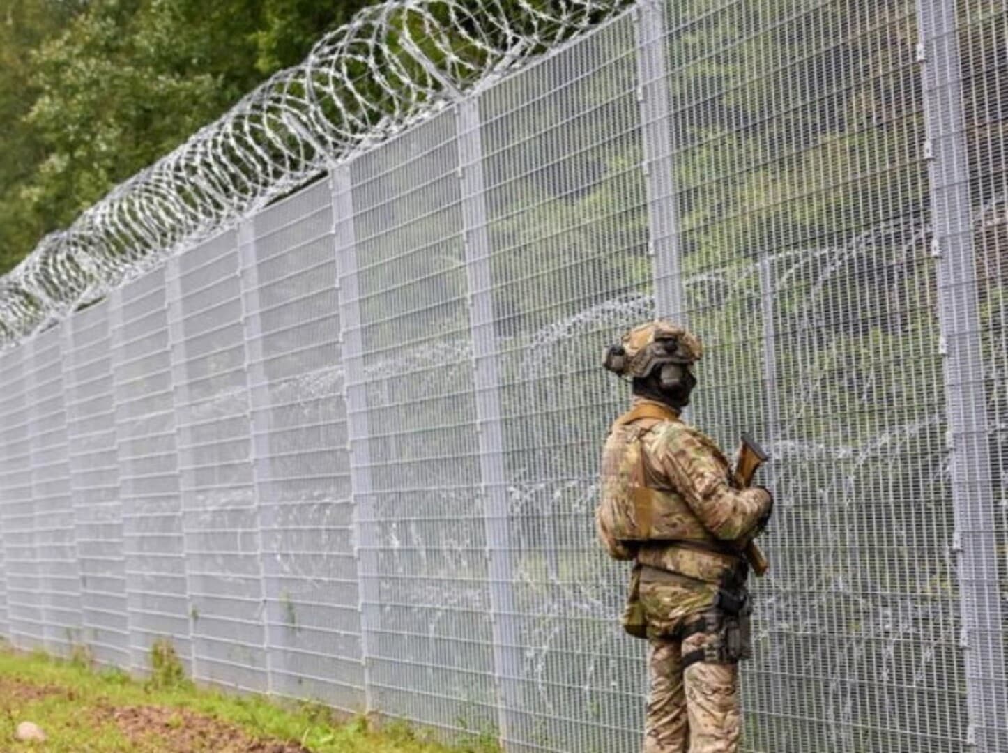 Latvija završila ogradu na granici s Rusijom - slika 1