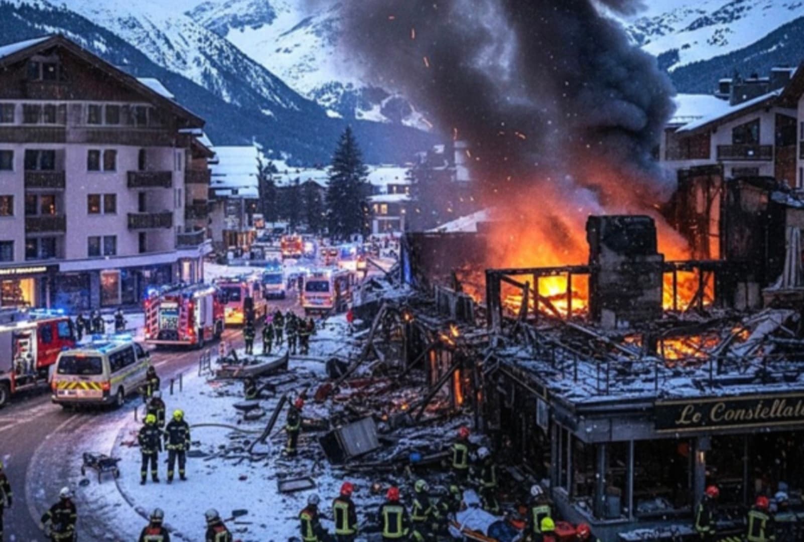 Švicarska proglasila petodnevnu žalost nakon tragičnog požara - slika 1