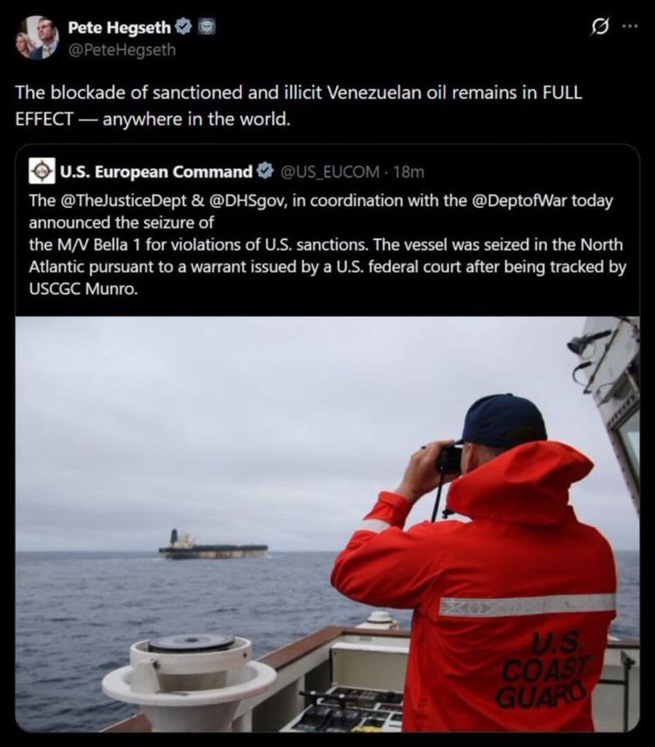 SAD zaplijenile ruski tanker. Tenzije jačaju - slika 1