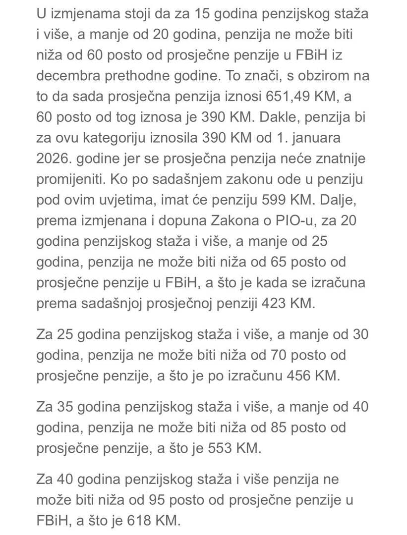 Šabanović: Trojka je slagala! Minimalna penzija je 390 maraka! - slika 2