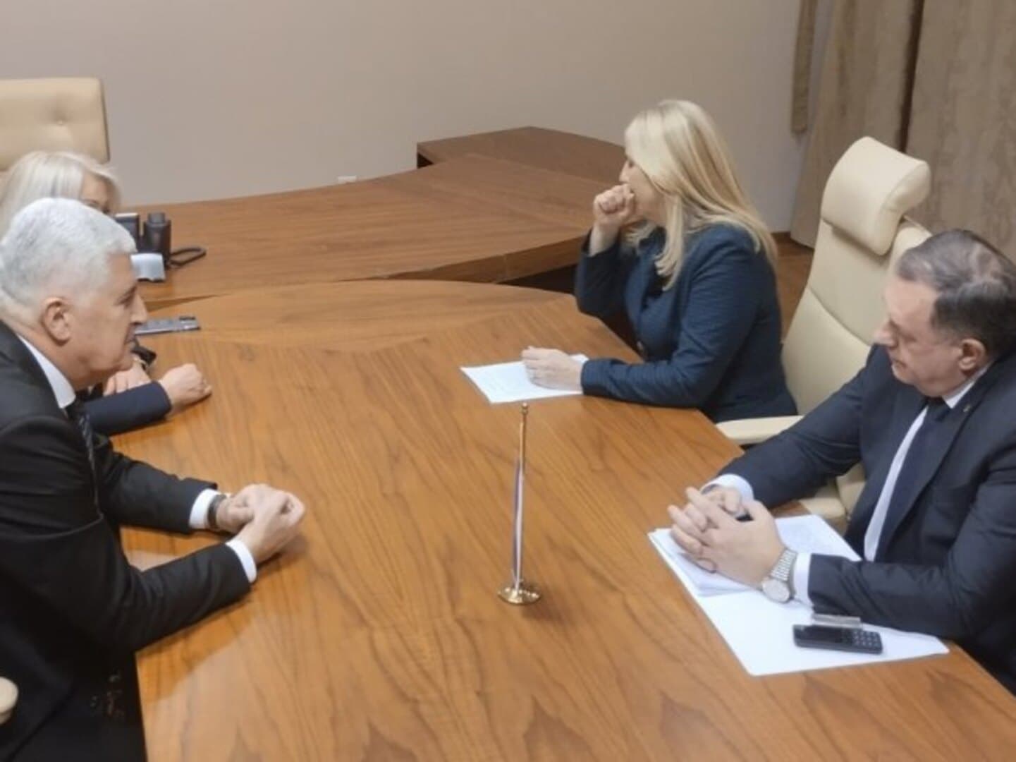 Sastali se Dodik i Čović - slika 1