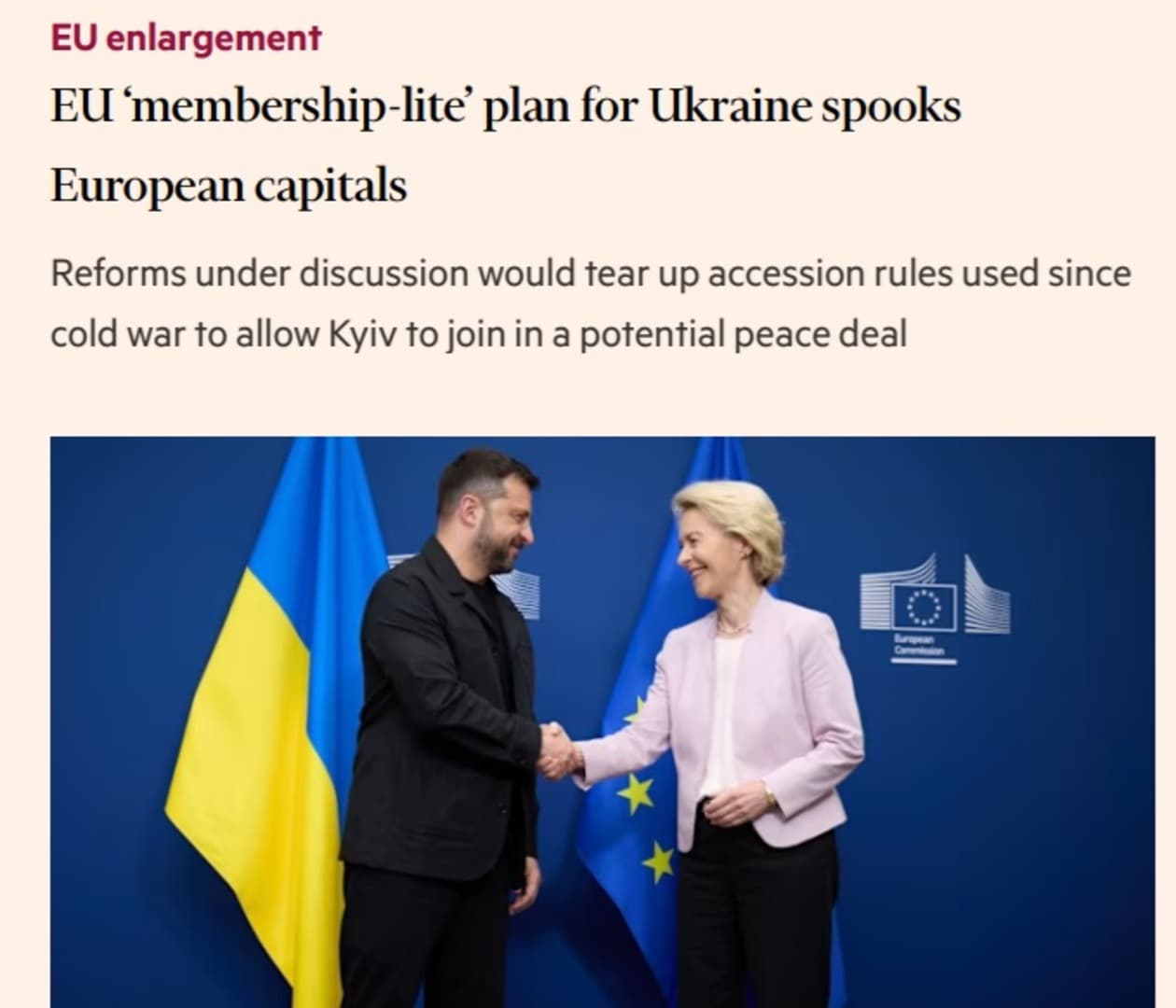 Brisel zagovara radikalnu promjenu proširenja EU: Sve zbog Ukrajine - slika 1