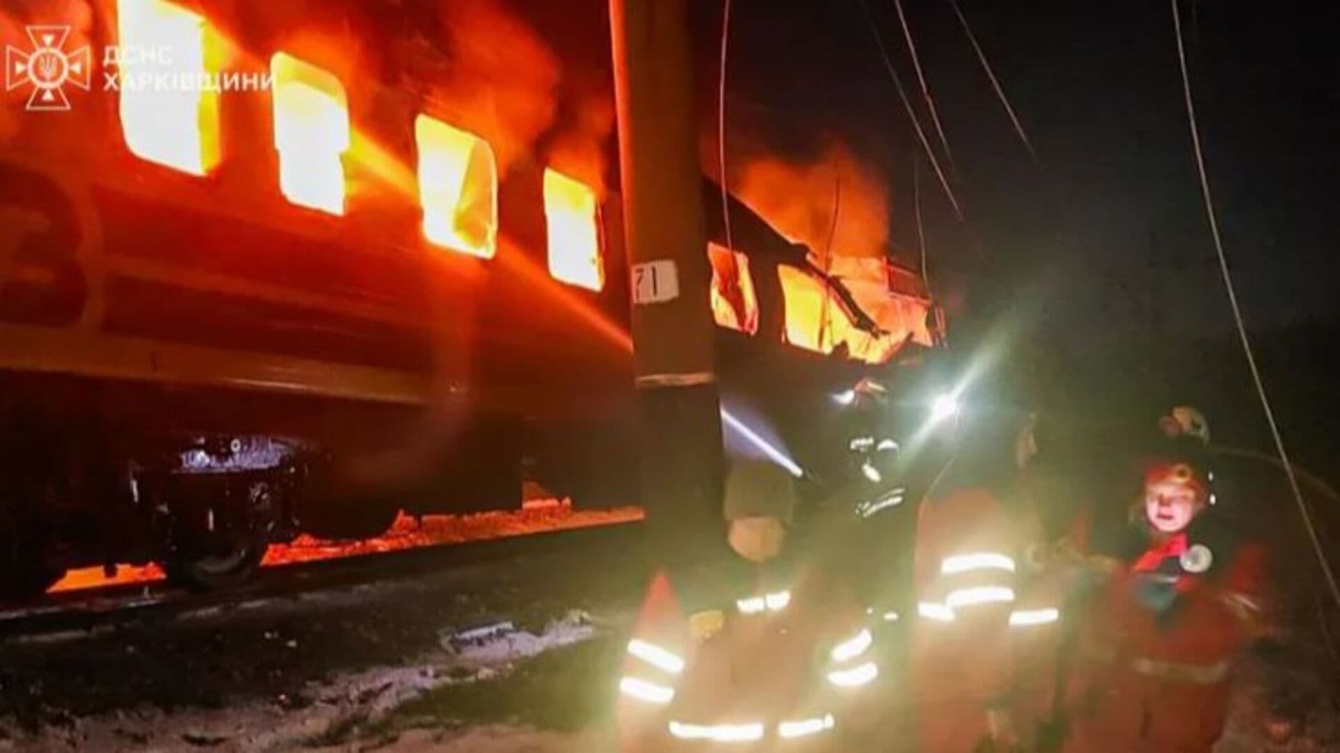 Rusi dronom pogodili putnički voz, ima mrtvih - slika 1