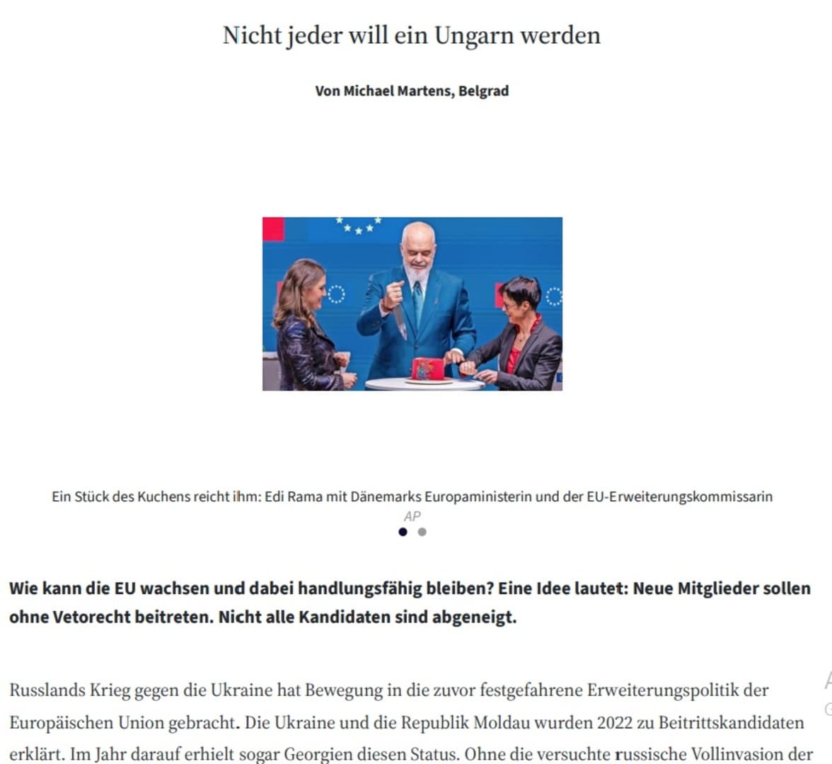 Vučić: Srbija želi u EU. Odričemo se prava na veto - slika 1