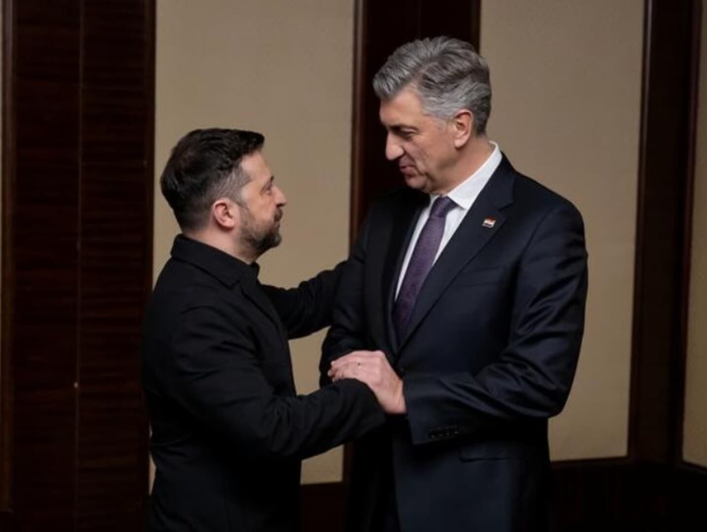 Plenković se sastao sa Zelenskim: Puna podrška Ukrajini - slika 1