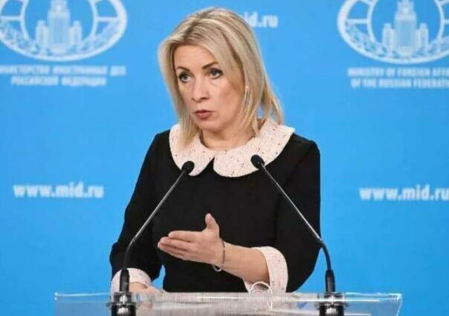 Zaharova: Rusija spremna da pomogne u prekidu rata - slika 1