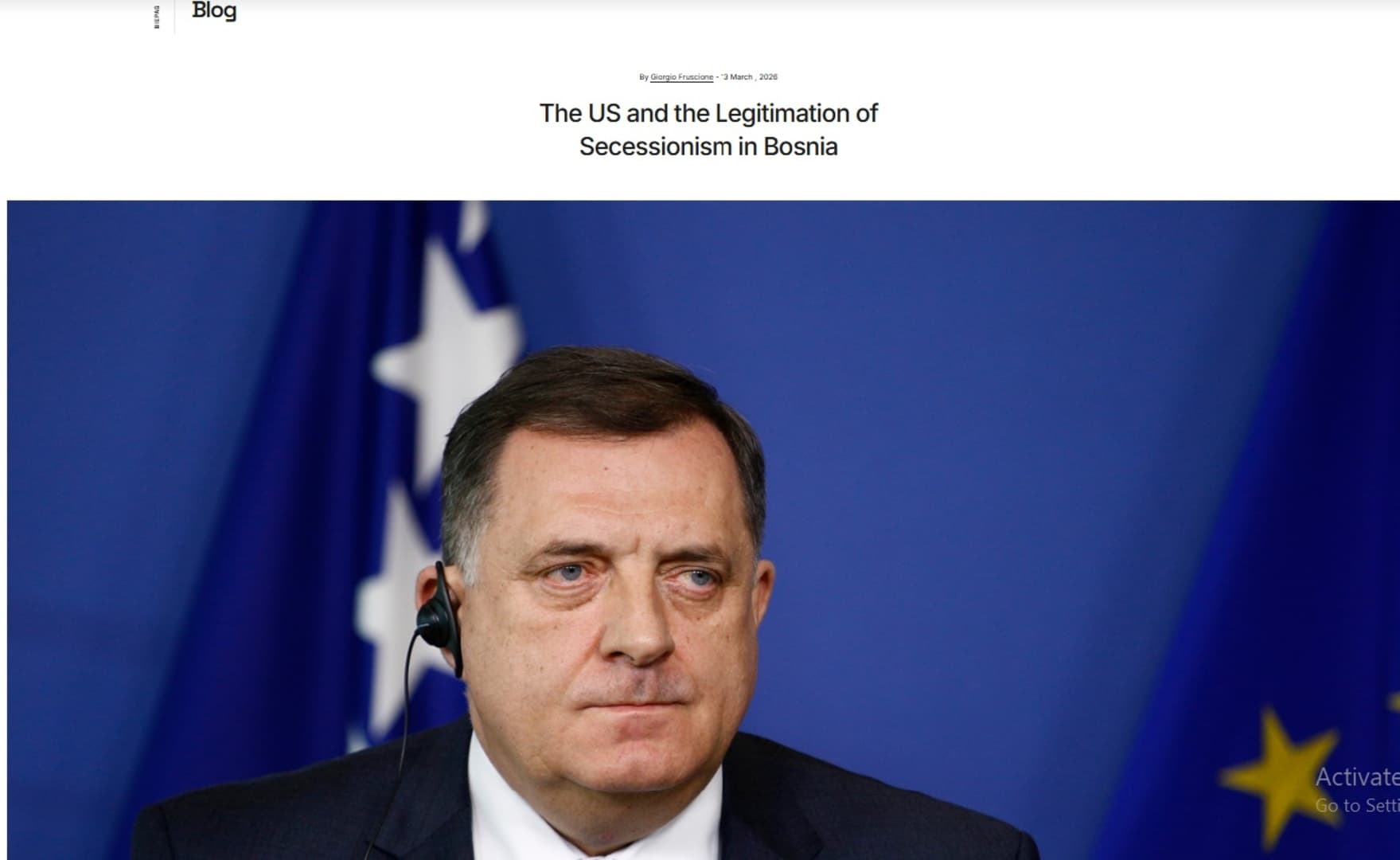 BiEPAG: Kako Trumpova adminstracija podržava secesionizam u BiH - slika 1