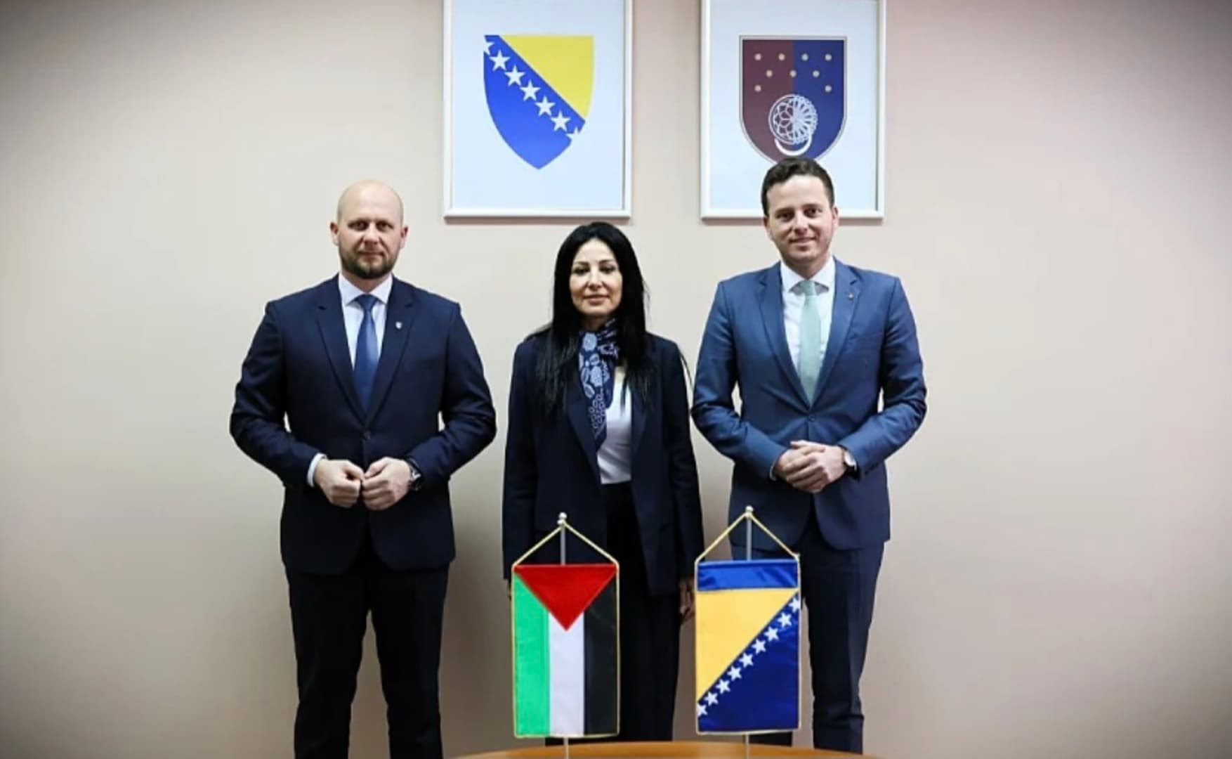 Uk i Okerić upriličili prijem za ambasadoricu Palestine - slika 1