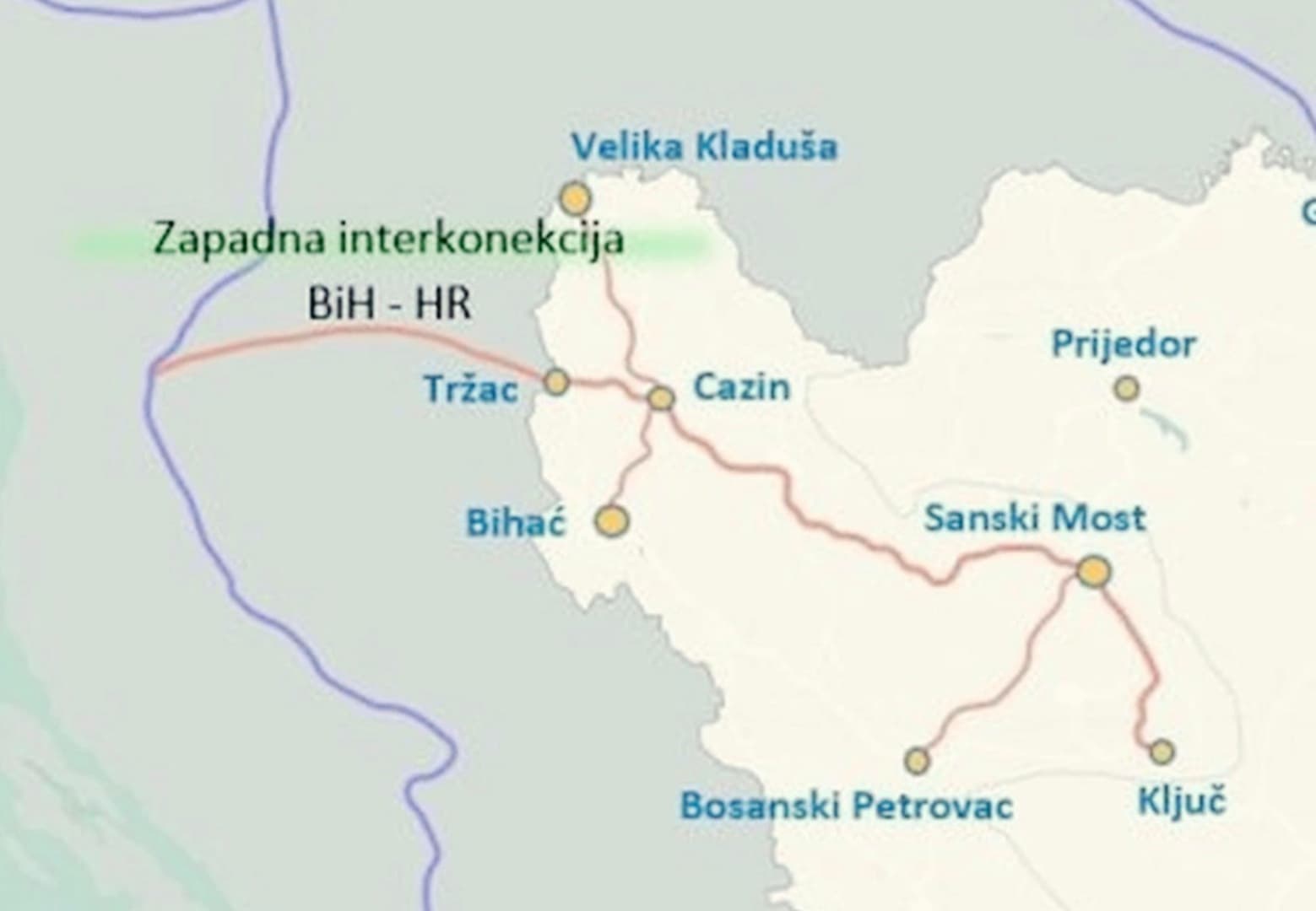 Zapadna gasna interkonekcija bez većih pomaka, pomjerio se samo rok na 2031. - slika 1