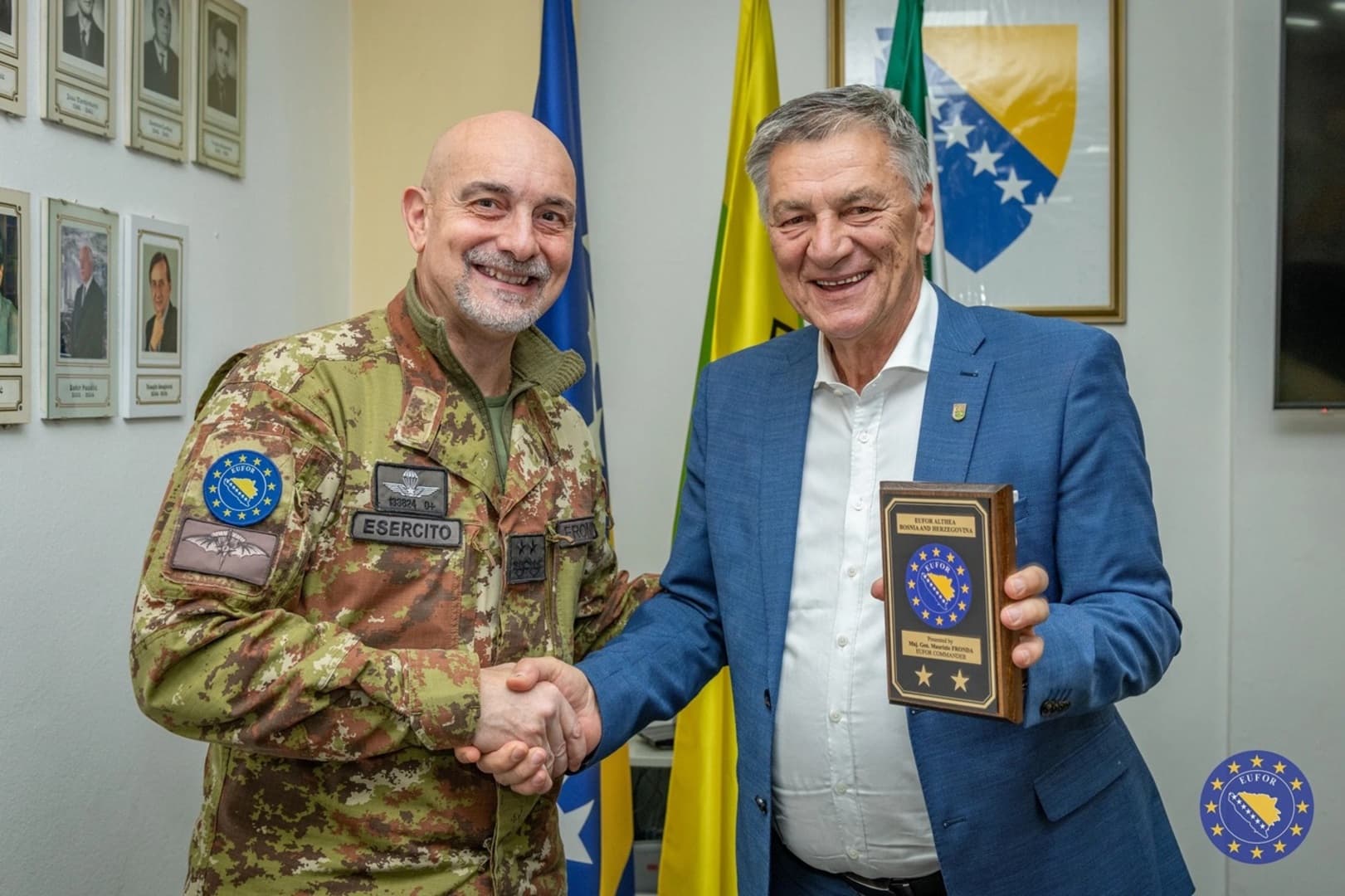 Gradonačelnik Kasumović primio novoimenovanog komandanta EUFOR‑a - slika 1