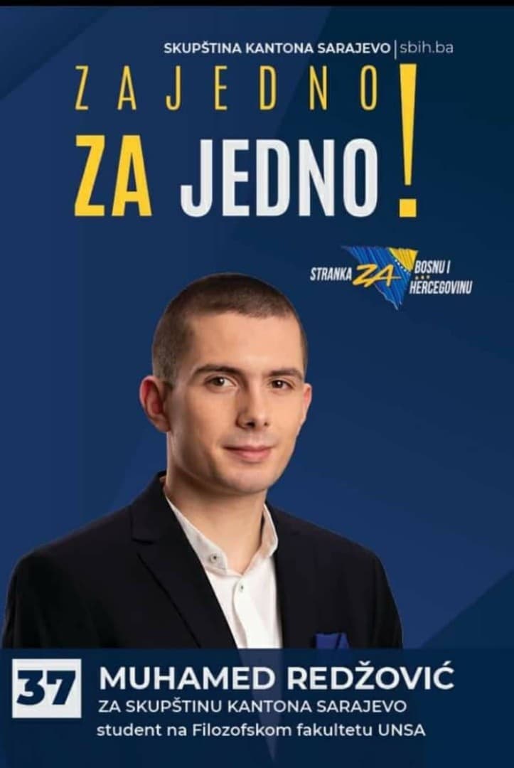 Muhamed Redžović u prvoj izbornoj utrci - slika 1