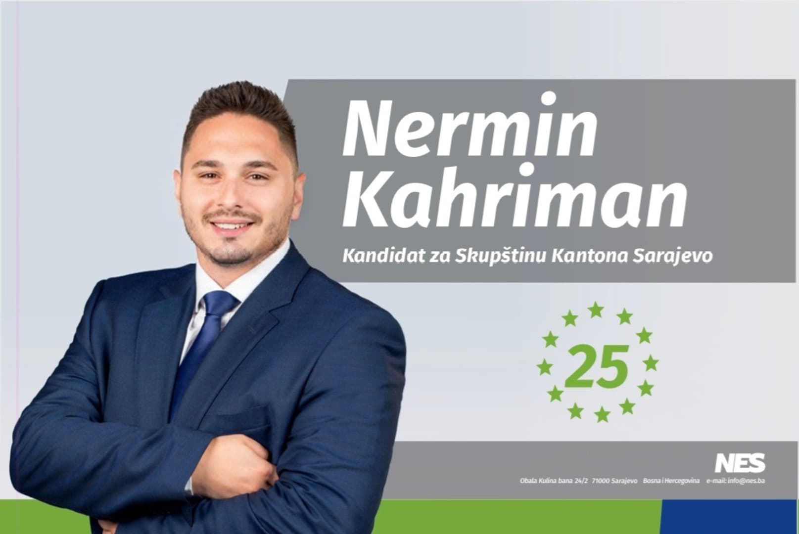 Nermin Kahriman: Moja prva kandidatura - slika 1