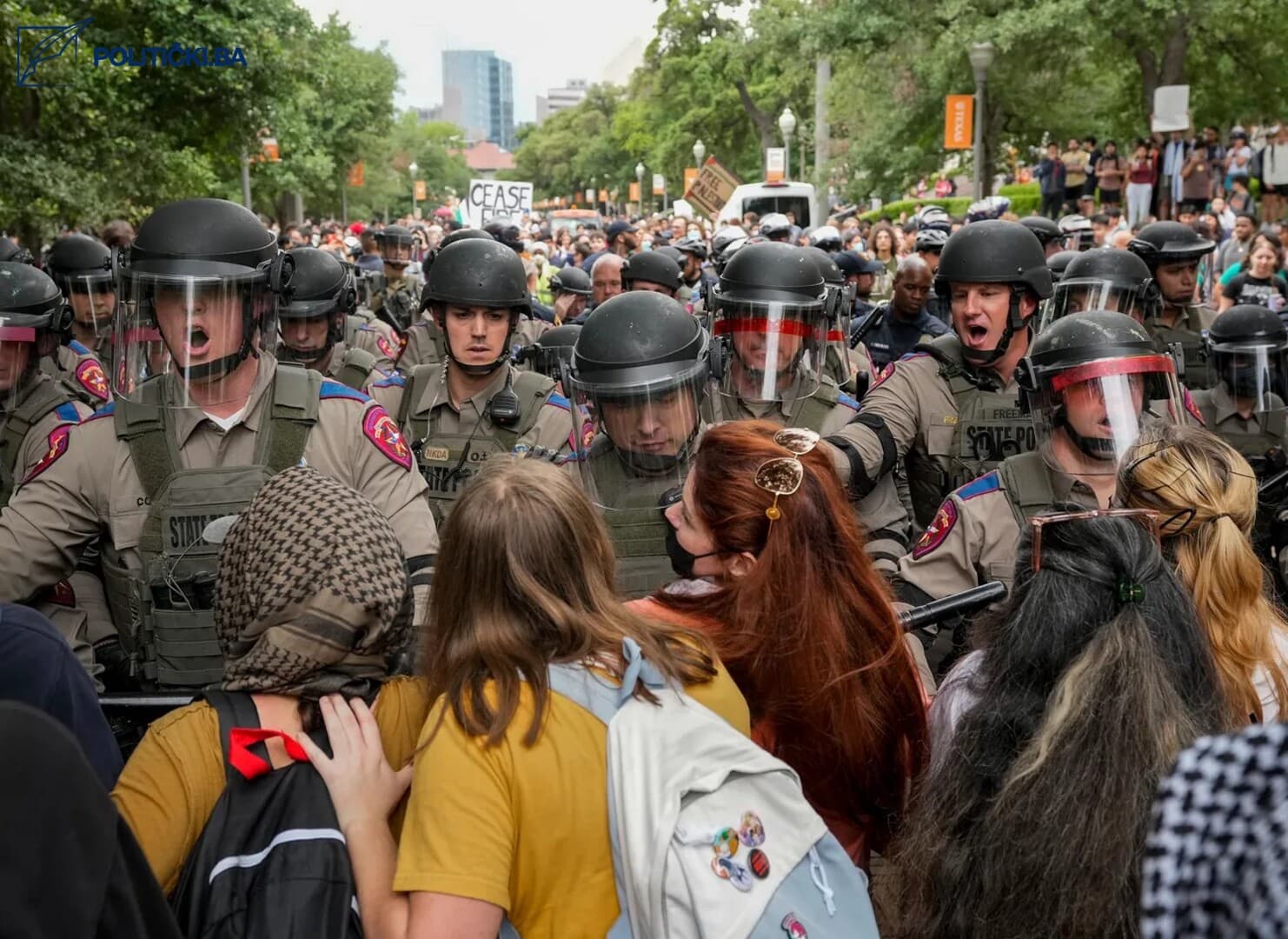 Masovne propalestinske studentske demonstracije potresaju SAD - slika 4