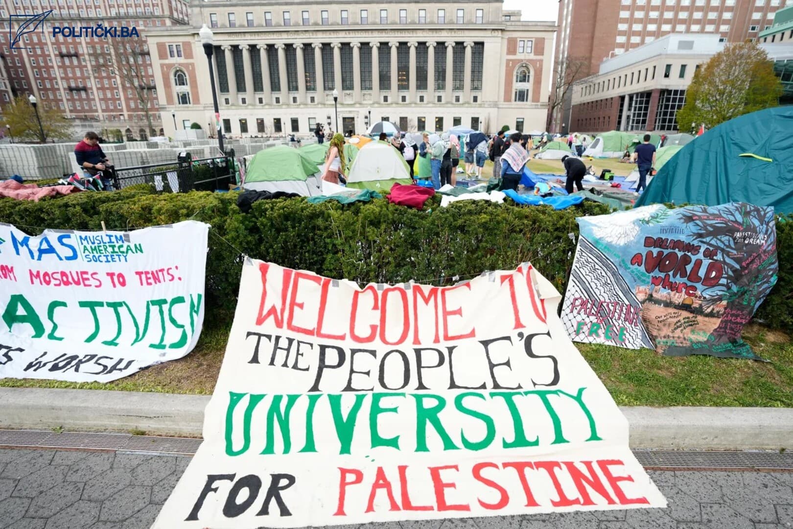 Masovne propalestinske studentske demonstracije potresaju SAD - slika 2